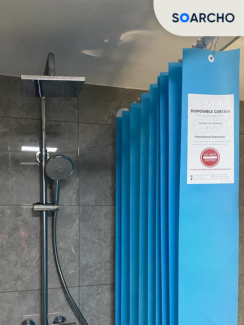 Commerical Disposable Shower Curtains