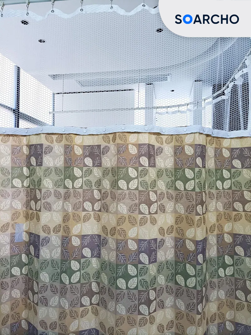 Snap Panel Disposable Cubicle Curtains