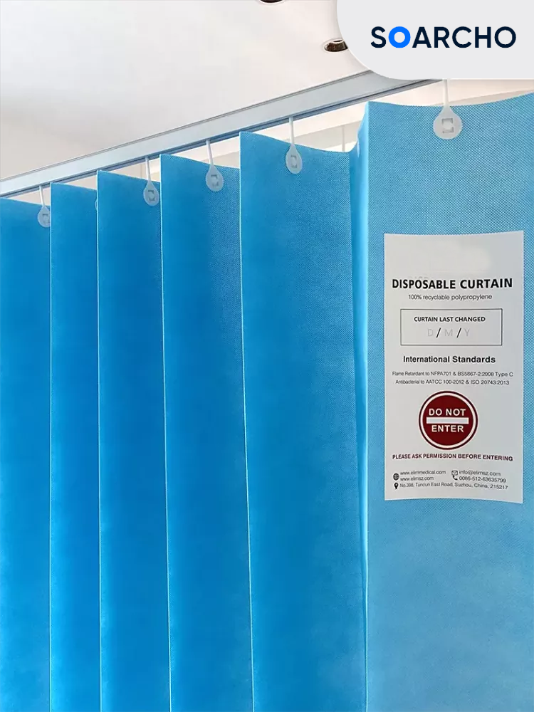 Anti-microbial Disposable Cubicle Curtains