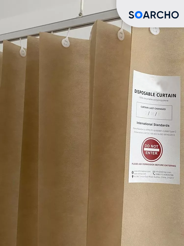 Medical Disposable Hospital Cubicle Curtains
