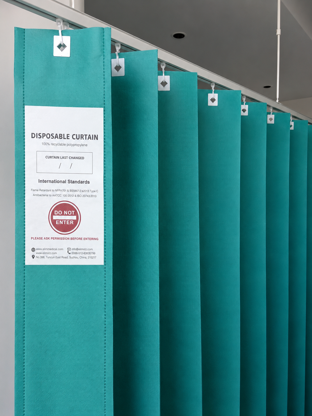SOARCH Antimicrobial Medical Curtain