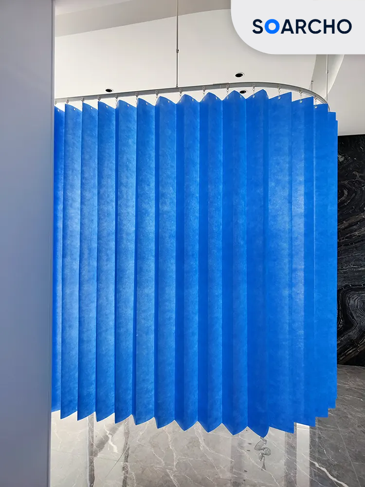 Standard Medical Blue Disposable Curtain