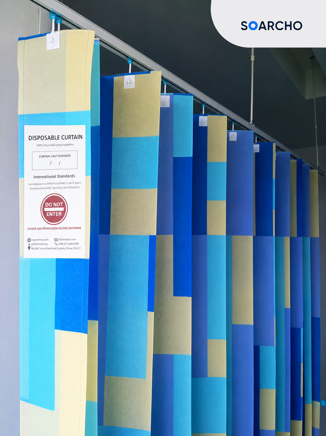 SOARCH Disposable Medical Curtains