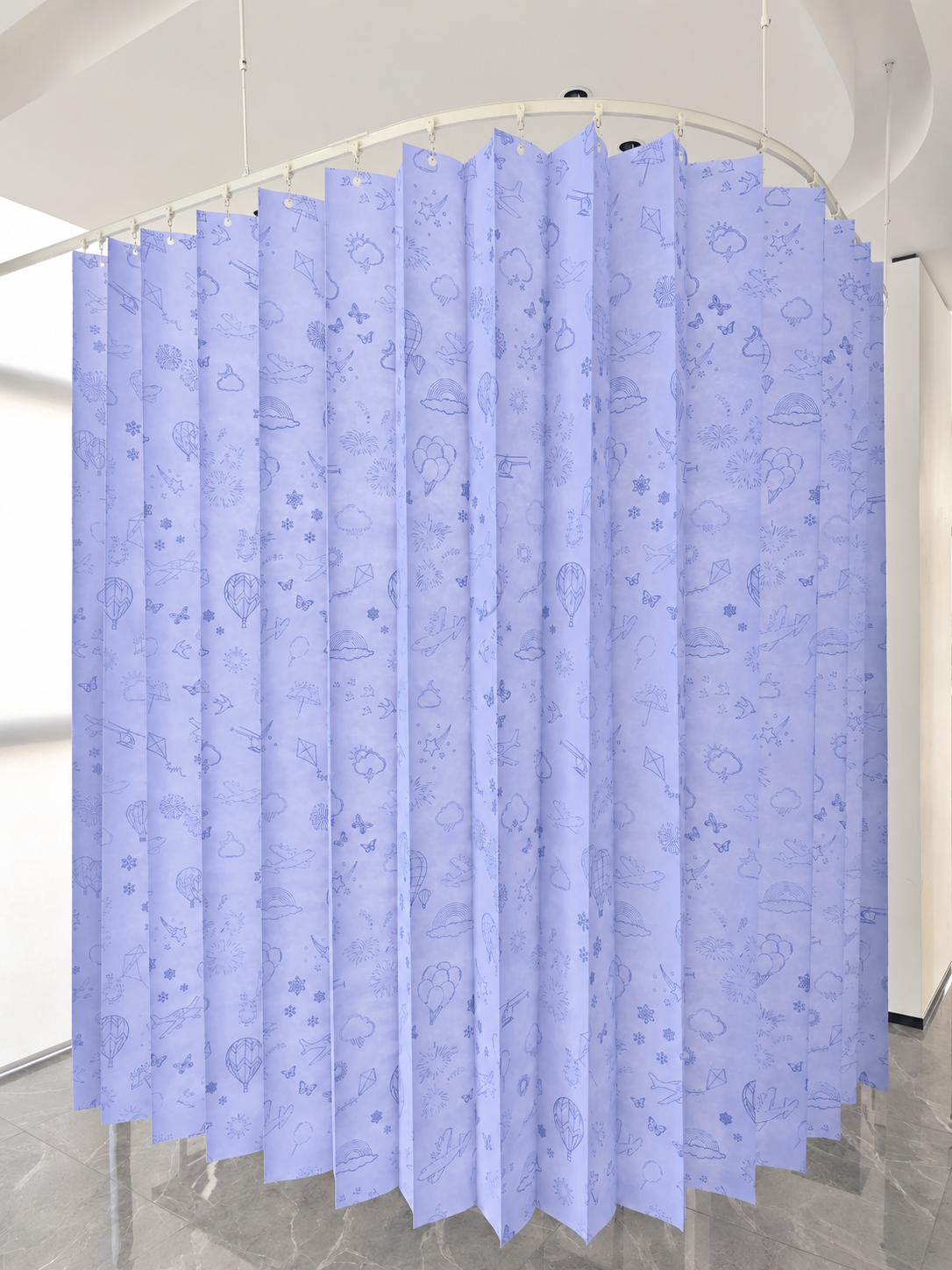 Disposable Recyclable Cubicle Curtains